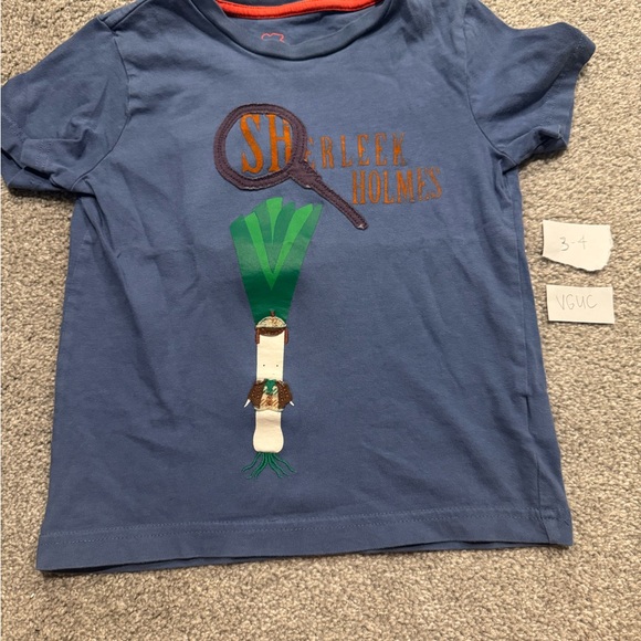 Sherlock Holmes Blue Kids T-Shirt - Picture 1 of 1